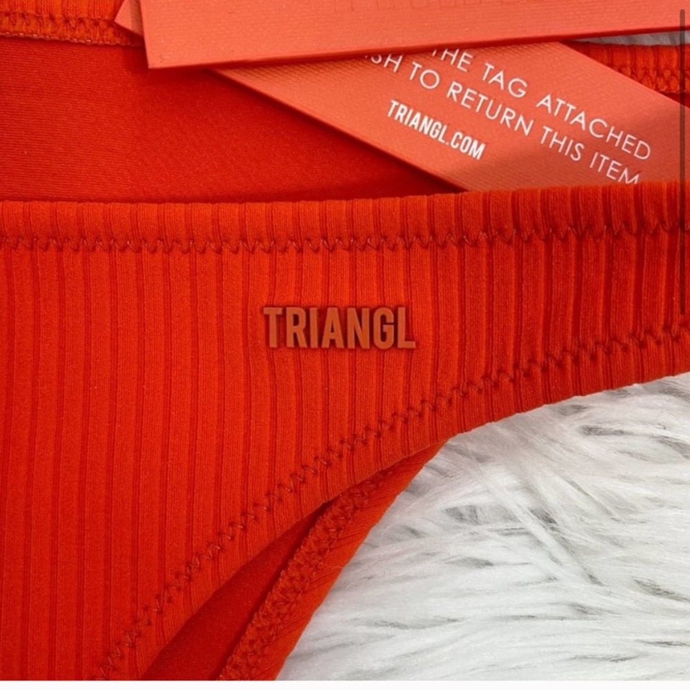Bright Orange Triangl Bikini L/XL